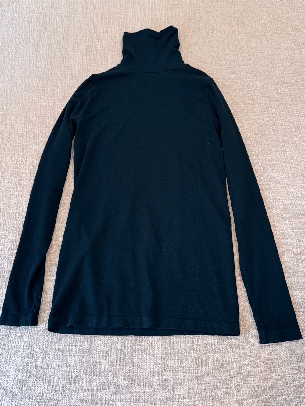 Bamboo wm’s Black Turtleneck Long-Sleeve top
